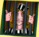 personaggio in prigione
